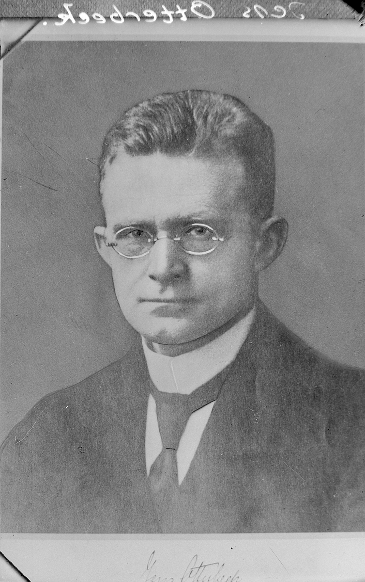 Norges Finnemisjon - portrett av Jens Otterbech