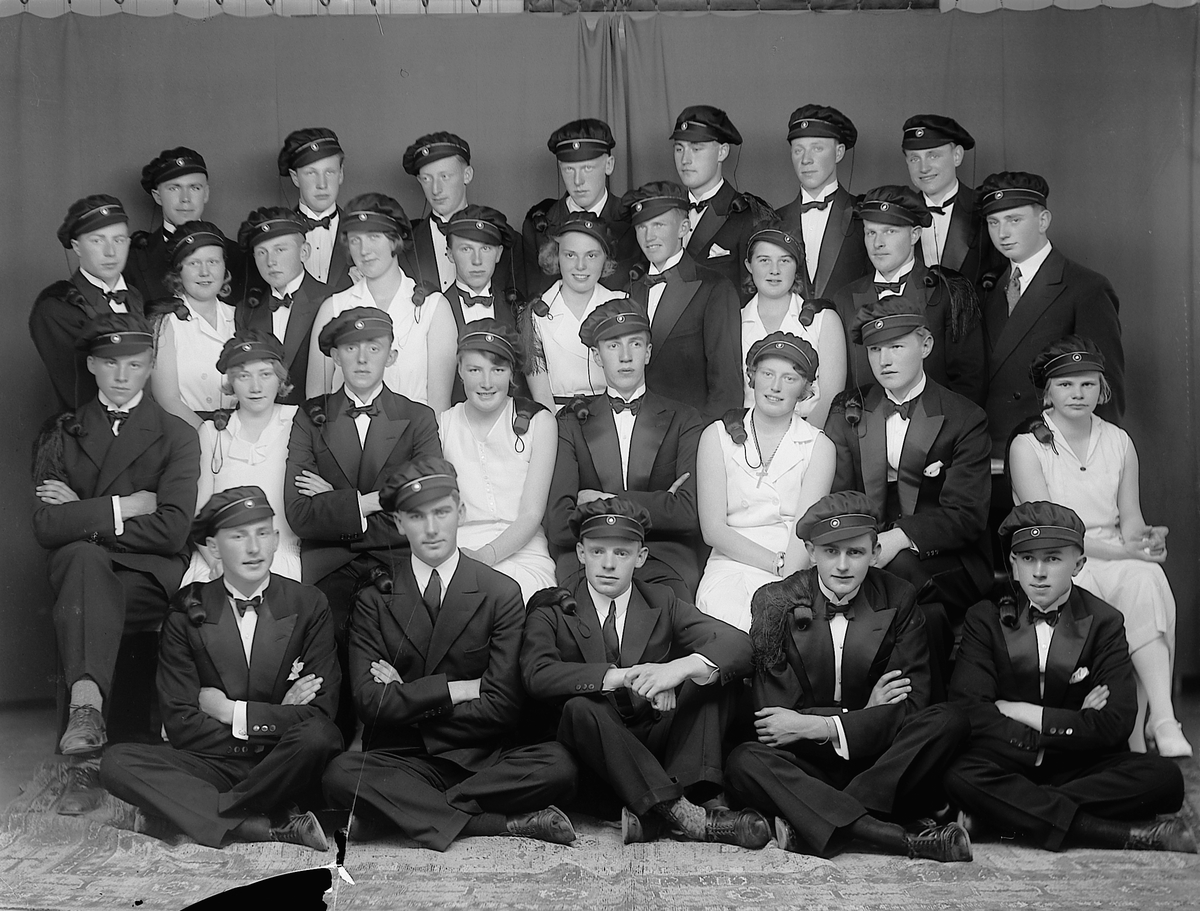 HAMAR KATEDRALSKOLE. STUDENTER. GRUPPE. KVINNER OG MENN. 
