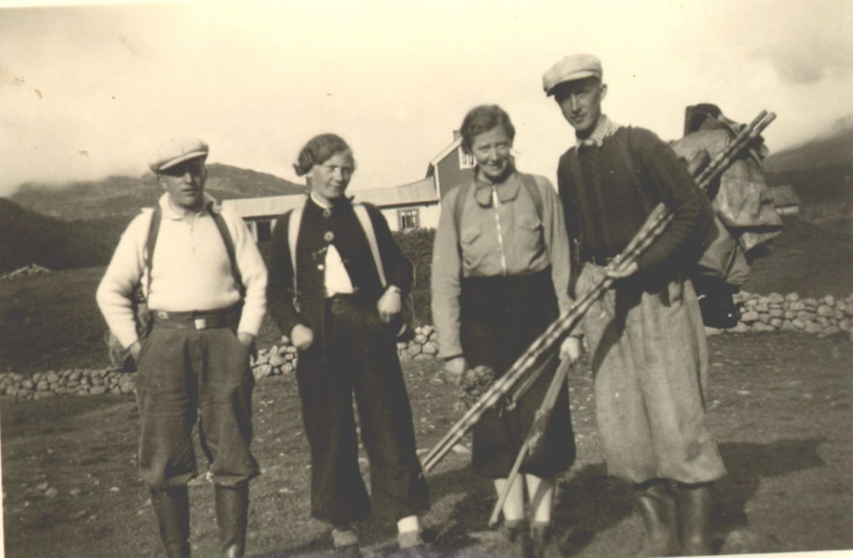 Fjelltur til Valldalsseter i 1941.