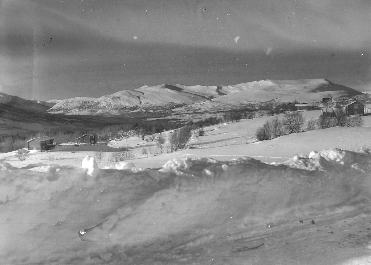 Vinterstemning ved Oppdal