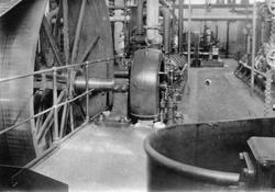 Kompressorer i Lindehuset på Odda Smelteverk