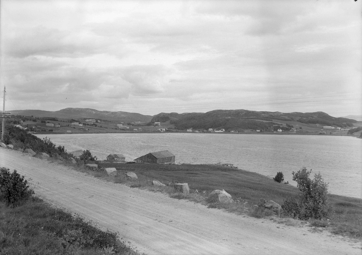 Liavatnet med Botngård i Bjugn