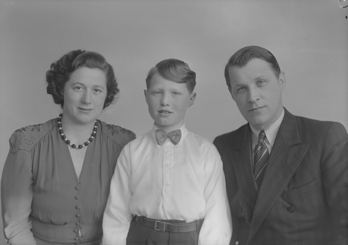 Petter Høines med familie