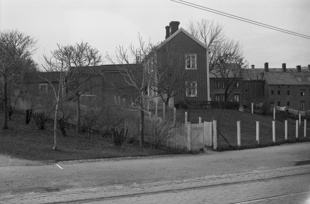 Bebyggelse mellom Christian Frederiks gate og Høgskoleveien