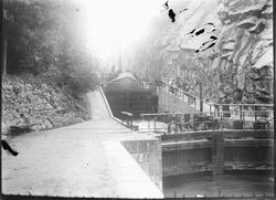 Sootkanalen,  sluse, båt, passasjerer,