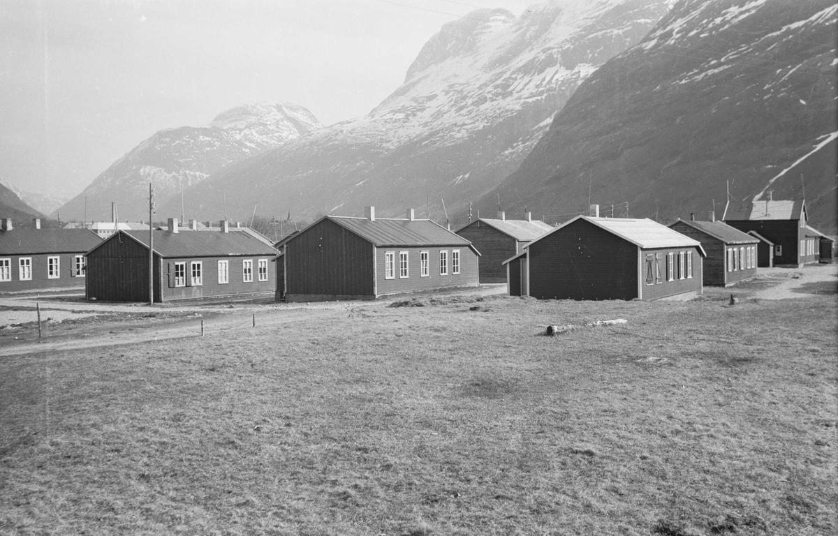 Sunndalsøra Hovedkraftstasjon - arbeidsbrakker