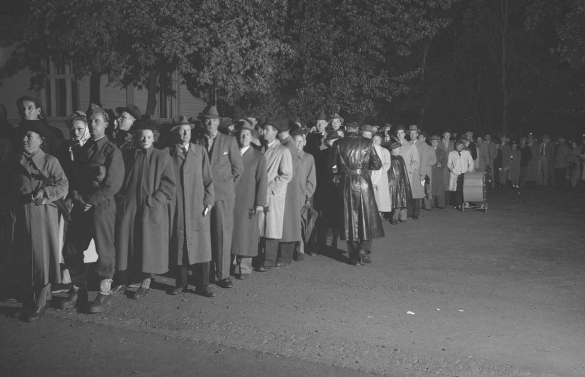 Stortingsvalget i 1949 på Bispehaugen skole