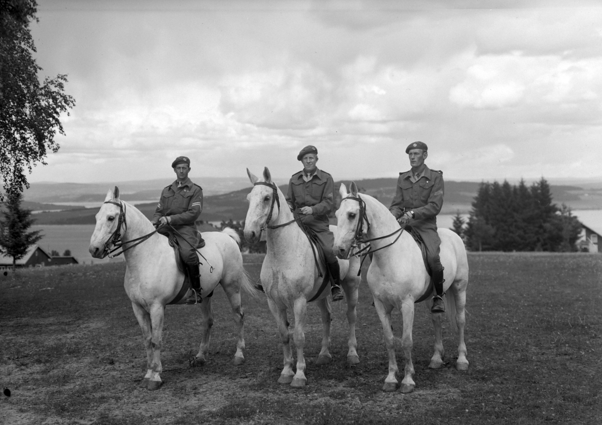 Militære, Starum ekserserplass, diverse kurs og diverse portretter, 1950. Starum. 


Bilde nr. 1: Fenrik Raassum, nr. 2: fenrik Midtbø, nr. 3: sersjant Grini, nr. 4: sersjant Mo, nr. 5: R. Løkken. 

Bilde nr. 6 til 20: Ukjente menn på hester. 
Bilde nr. 21 til 23: Ukjente menn, bilde nr. 24: Sersjant Aabel. 
Nr. 27 til 30: Ukjente menn til hest. 