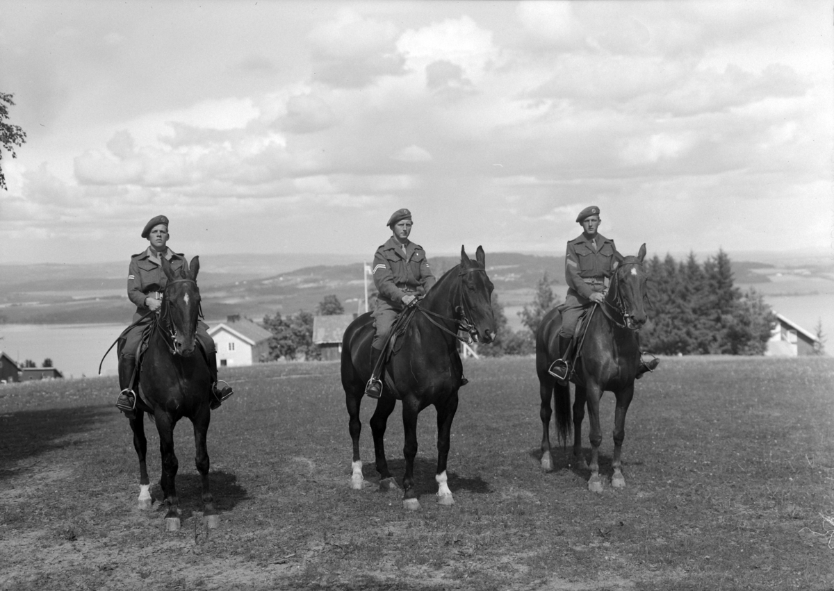 Militære, Starum ekserserplass, diverse kurs og diverse portretter, 1950. Starum. 


Bilde nr. 1: Fenrik Raassum, nr. 2: fenrik Midtbø, nr. 3: sersjant Grini, nr. 4: sersjant Mo, nr. 5: R. Løkken. 

Bilde nr. 6 til 20: Ukjente menn på hester. 
Bilde nr. 21 til 23: Ukjente menn, bilde nr. 24: Sersjant Aabel. 
Nr. 27 til 30: Ukjente menn til hest. 