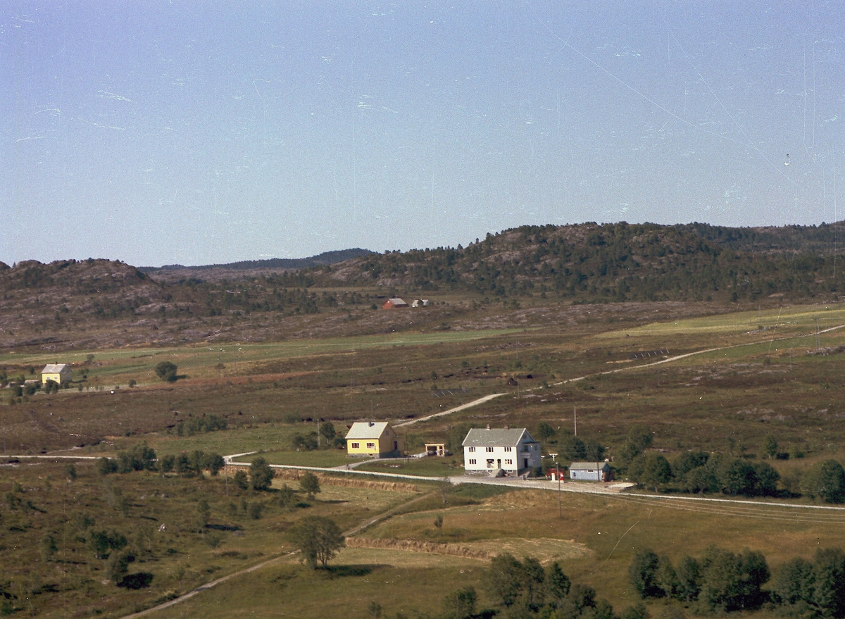 Eiendommene Rognli med butikk og bensinstasjon og Solhaug.