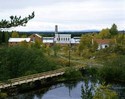 Bilder fra fabrikkområdet, museumstid - Klevfos Cellulose- & Papirfabrik, Ådalsbruk i Løten kommune