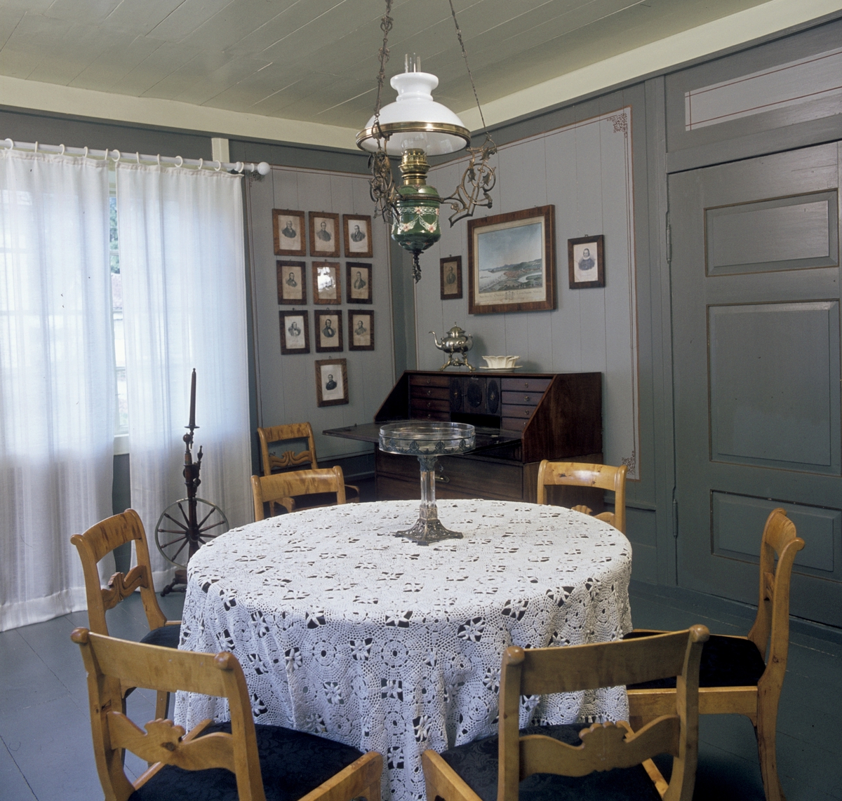 Hedmarksmuseet, Hamar. STOR-DEGLUM, interiør. 