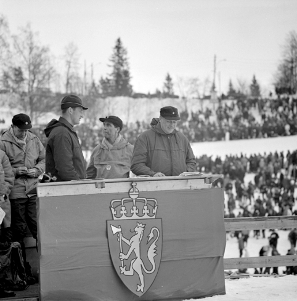 Kong Olav i Holmenkollen.