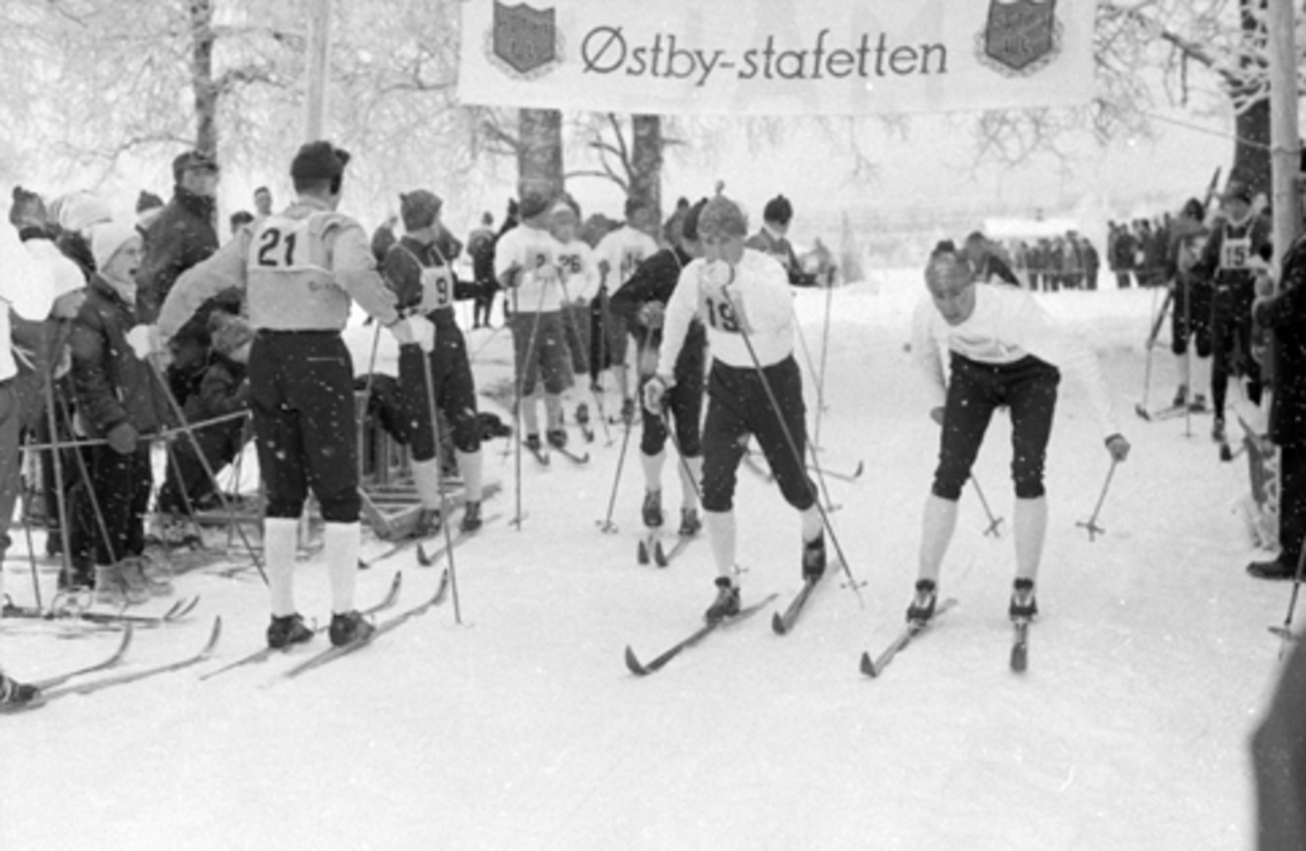 Skirenn, Østby-stafetten. 