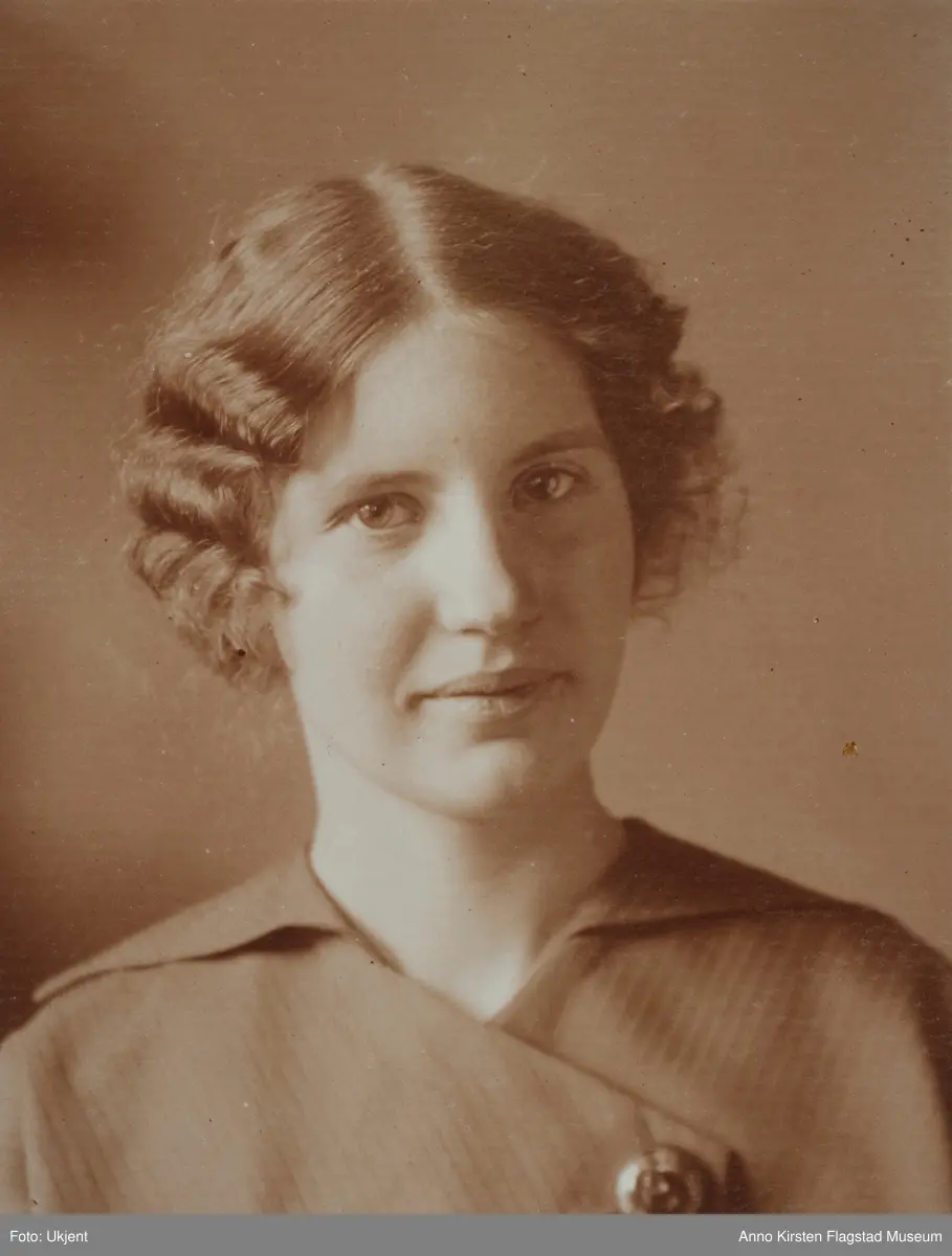 Kirsten Flagstad. Portrett 1915? Kirsten Flagstad. Portrait 1915?