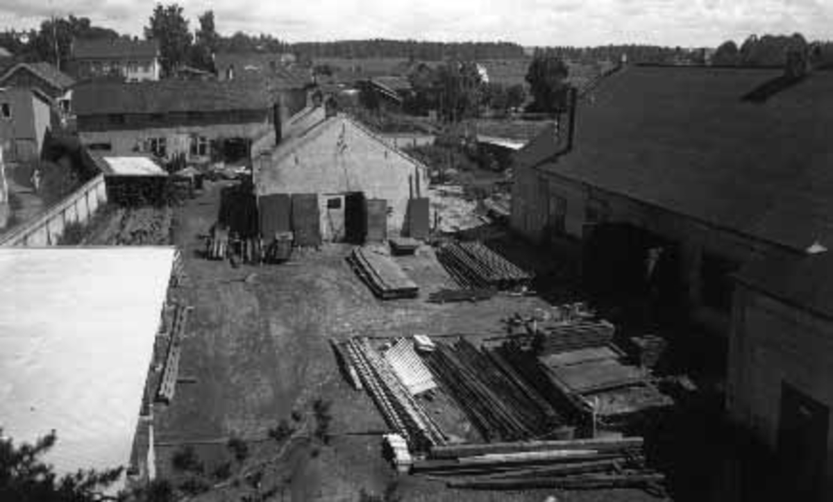 Hamar, Ankerløkka, Ankerløkkens Mekaniske Verksted, eksteriør fabrikken, bakgården,