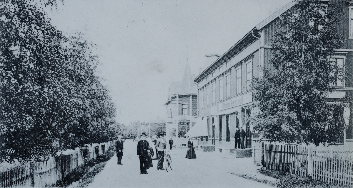 Elverum sentrum. 