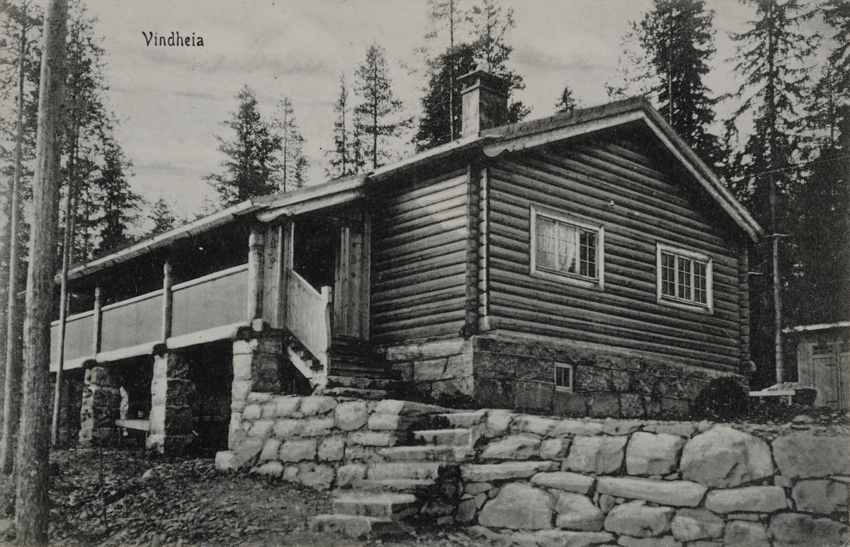 Hytte i Vindheia. 