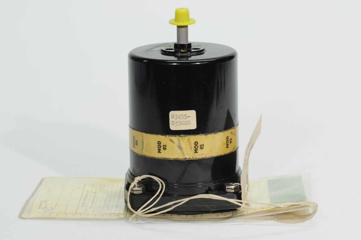 Variometer 29RC/PC, graderad 0-4 up, 0-4 ned. För Fpl. TP 52.