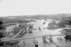 Flygfotografi av Göteborgs hamn