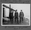 Officerare vid Karlskrona flygstation 1930