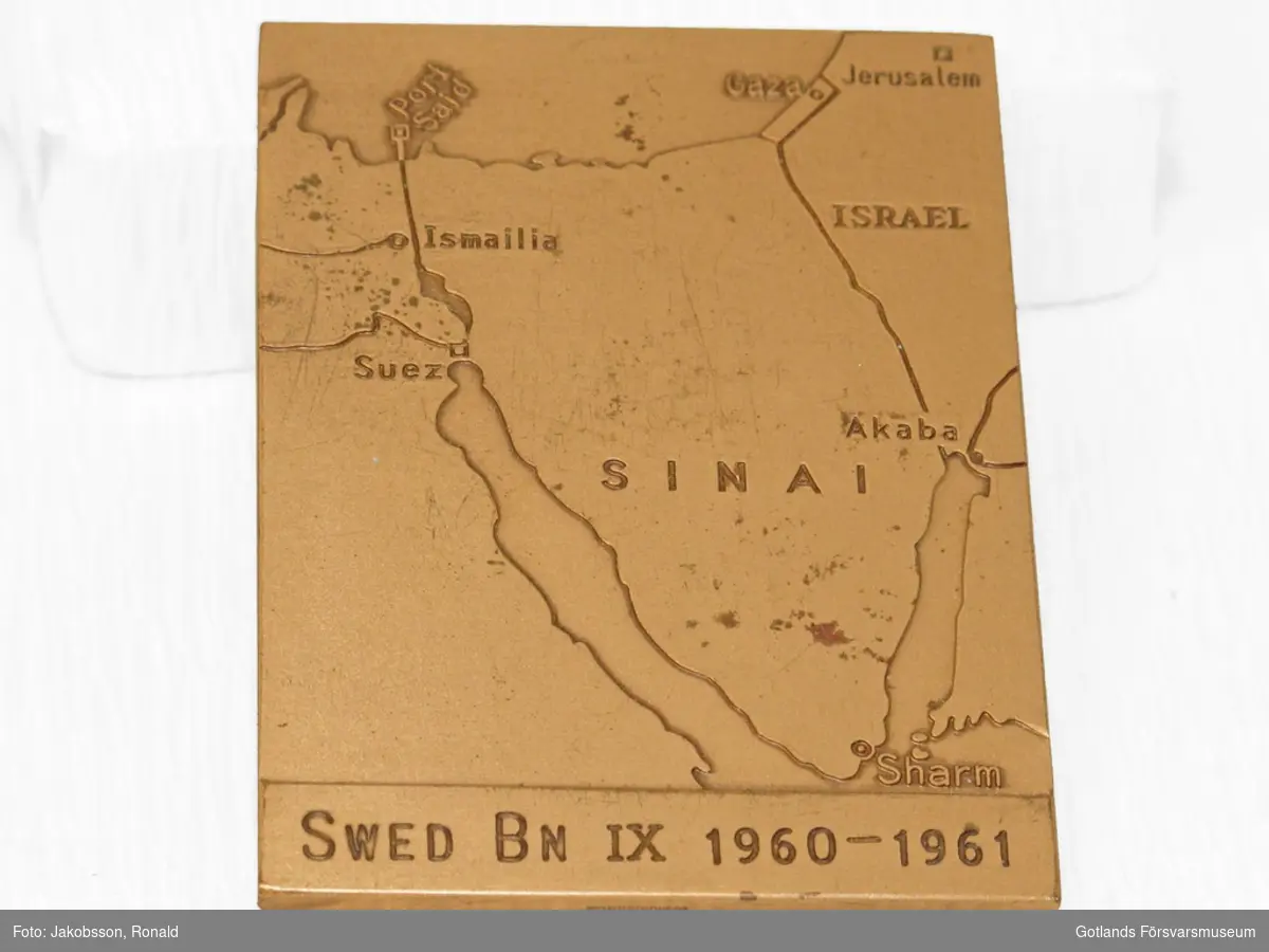 SWED BN IX 1960-1961 Sinai