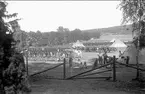 Sommarbivack vid Örlenlägret, strax intill Ransbergs kyrka, under sommarmarschen 1931.