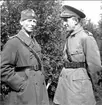 General Henry Peyron och Överste Sven Colliander.