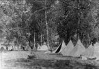 Sommarmarsch till Tibro, förläggning för Ing 2 (bivack) 1893.