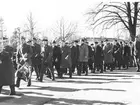 Fallskärmsjägarskolan Karlsborg 1957. Inryckning.