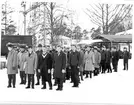 Fallskärmsjägarskolan Karlsborg 1958. Inryckning.