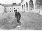 Fallskärmsjägarskolan Karlsborg 1959.Övningar från hopptorn.