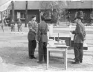 Fallskärmsjägarskolan i Karlsborg 1961.