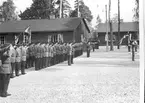Fallskärmsjägarskolan i Karlsborg 1961.