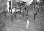 Fallskärmsjägarskolan i Karlsborg 1950-tal?