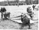 Fallskärmsjägarskolan i Karlsborg 1950-tal?