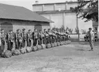 Fallskärmsjägarskolan i Karlsborg 1959.