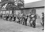 Fallskärmsjägarskolan i Karlsborg 1959.