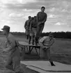 Fallskärmsjägarskolan i Karlsborg 1959.FJS-dag.