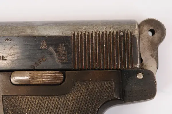 Poignée En Noyer KSD Pour Webley & Scott 1911 (7,65 Mm) - Style Classique, Finition Douce