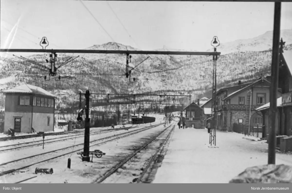 Narvik stasjon, vinterbilde