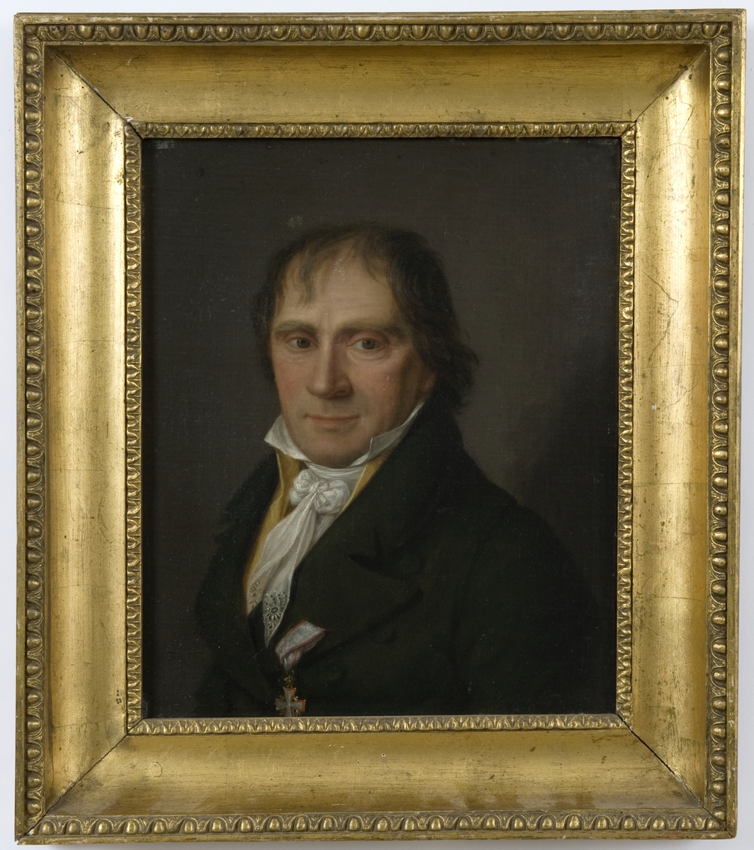 Brystportrett av eidsvoldsmann og verkseier Jacob Aall.