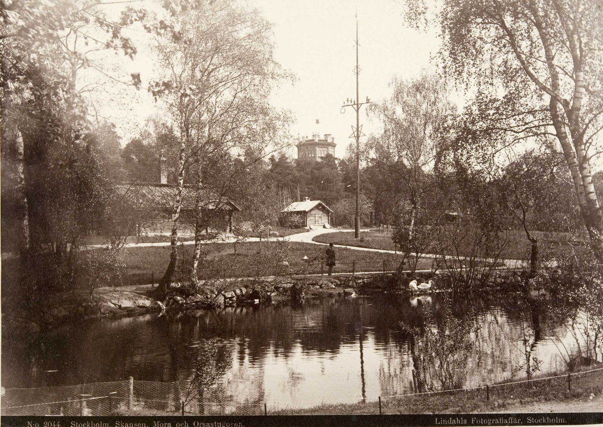 Skansen, Stockholm.
Mora og Orsastugarna