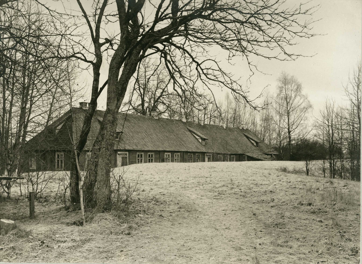 Blaker skanse, Aurskog-Høland, Nedre Romerike, Akershus. Bygning.