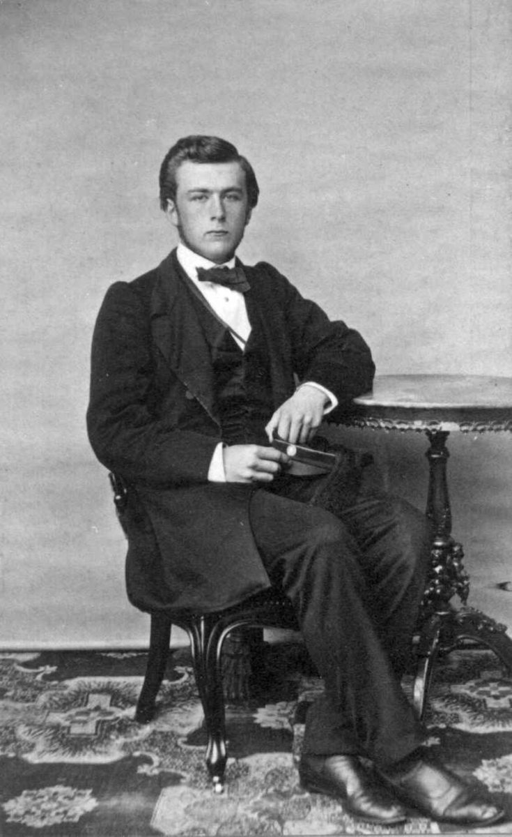 Portretter.1860. Kobro, Carl Mathias (1842- ) Sogneprest, V. Moland.