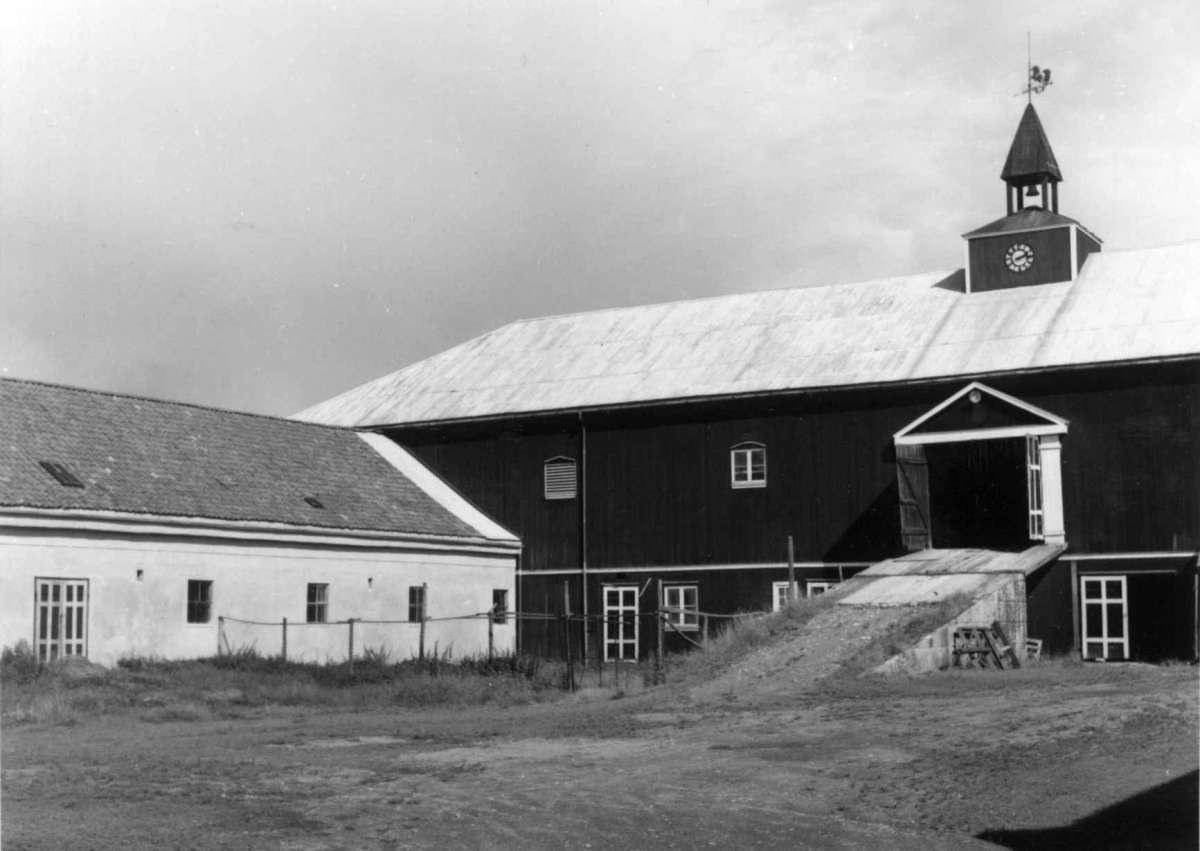 Skinnarbøl, Kongsvinger, Hedmark. Fjøs og uthus. 
Fra dr. Eivind S. Engelstads storgårdsundersøkelser 1957.