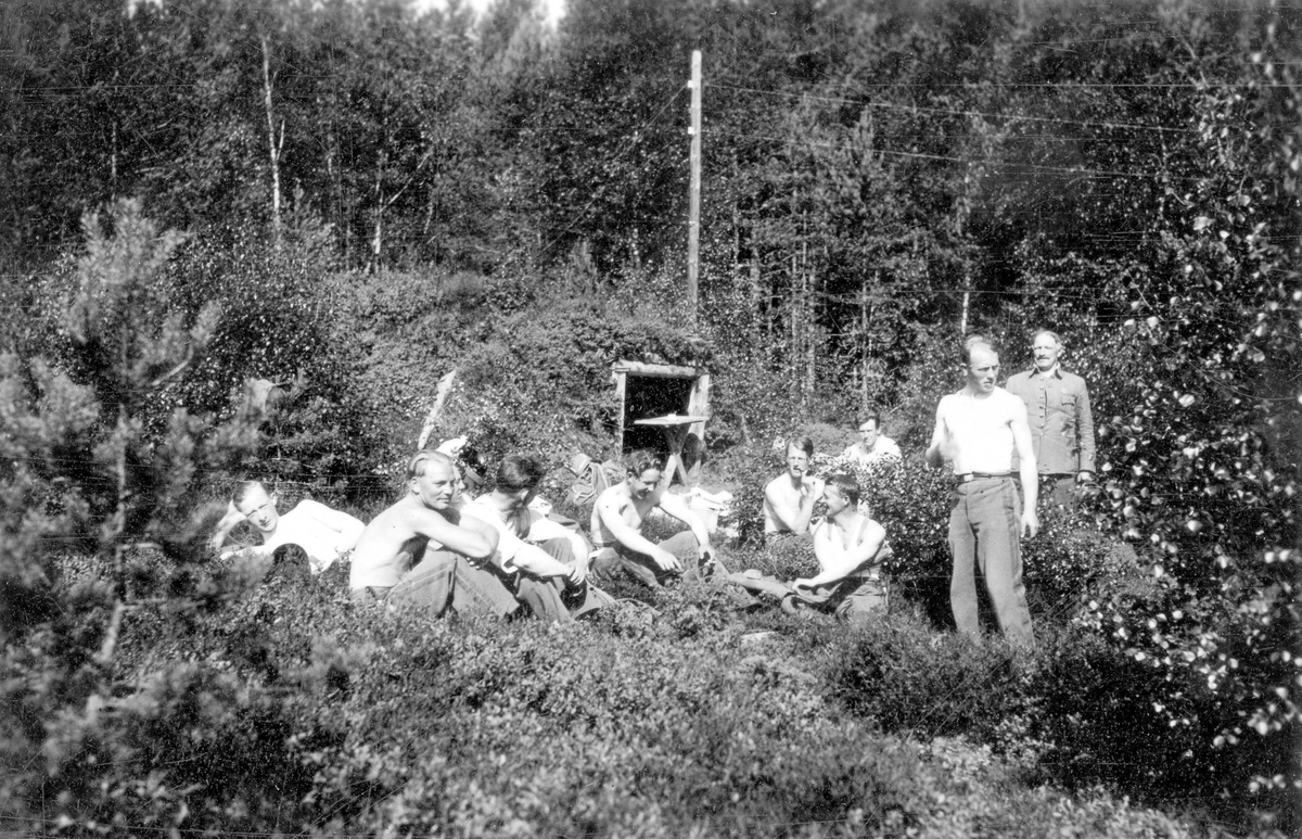 Militærmanøver - Bergsdalen i Granvin i Hordaland.