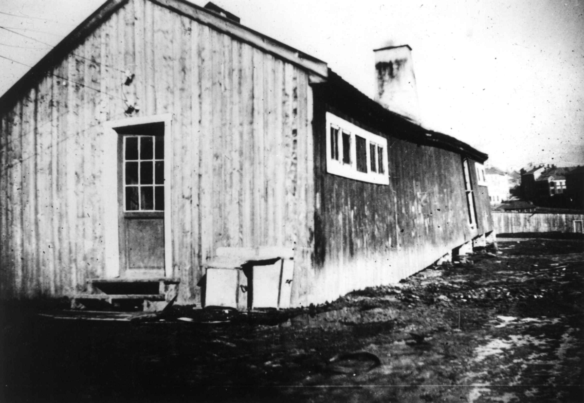 Trebygning, ant. Oslo.
Fra boliginspektør Nanna Brochs boligundersøkelser i Oslo 1920-årene.