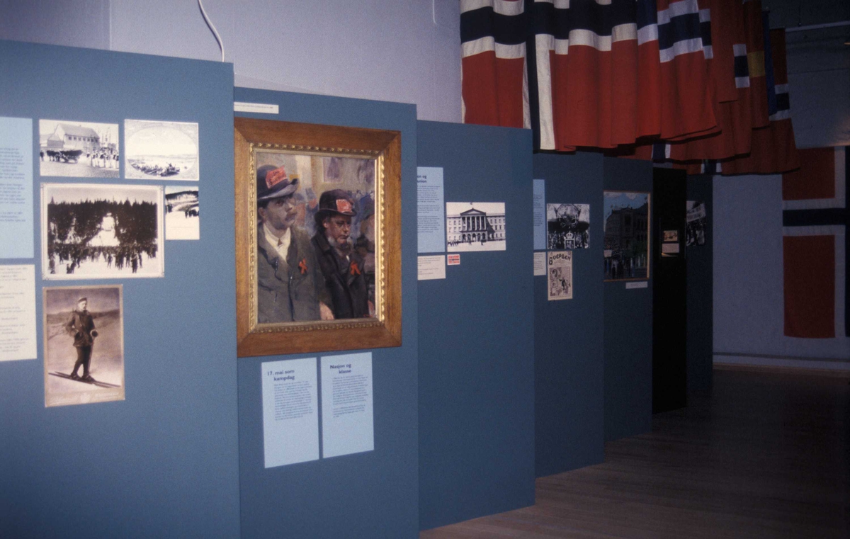 Fra utstillingen "Jakten på det norske" på Norsk Folkemuseum 1997.

