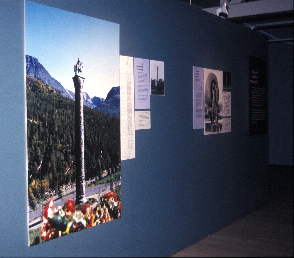 Fra utstillingen "Jakten på det norske" på Norsk Folkemuseum 1997.

